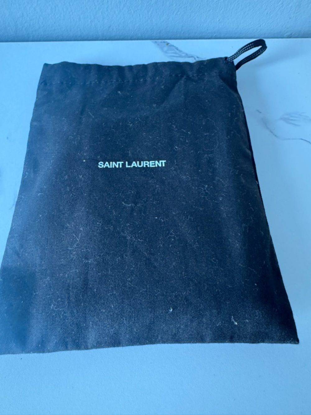 Saint Laurent Cream Croc-Embossed Leather Small Wallet - Picture 16 of 16